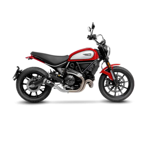 LeoVince LV-10 CARBON FIBER 15250CU — DUCATI SCRAMBLER 800 ICON/ICON DARK/NIGHTSHIFT/URBAN MOTARD 2021 - 2022