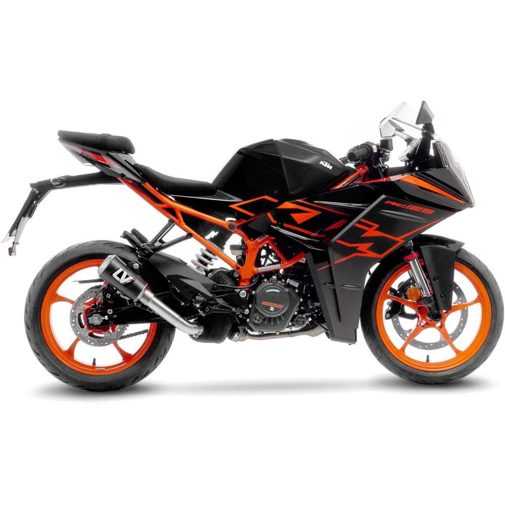 LeoVince LV-10 CARBON FIBER 15255CU — KTM RC 125 2022 - 2023