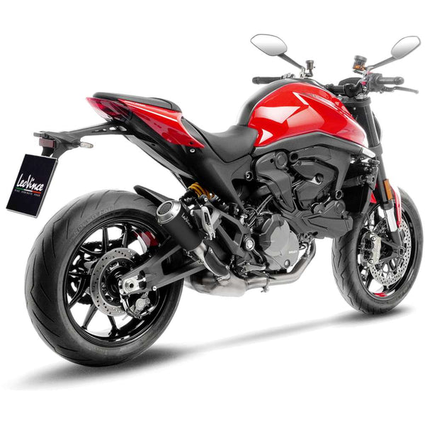 LeoVince LV-10 BLACK EDITION 15260BU — DUCATI MONSTER 937 2021 - 2024
