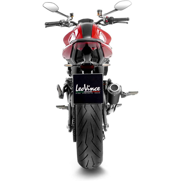LeoVince LV-10 BLACK EDITION 15260BU — DUCATI MONSTER 937 2021 - 2024