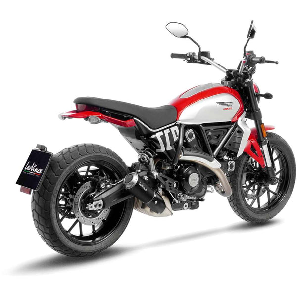 LeoVince LV-10 BLACK EDITION 15266B — DUCATI SCRAMBLER 800 ICON/FULL THROTTLE/NIGHT SHIFT 2023 - 2024