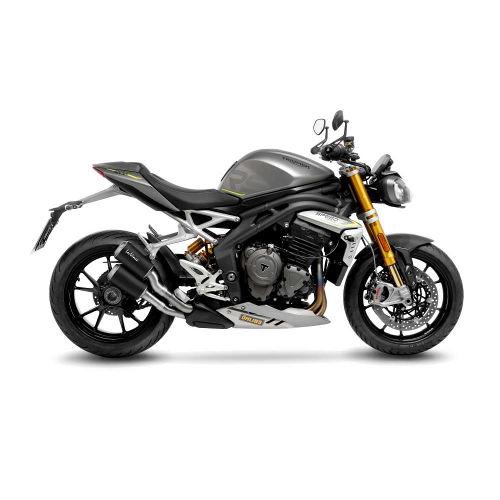 LeoVince LV-10 BLACK EDITION 15247B — TRIUMPH SPEED TRIPLE 1200 RR/RS 2021 - 2024