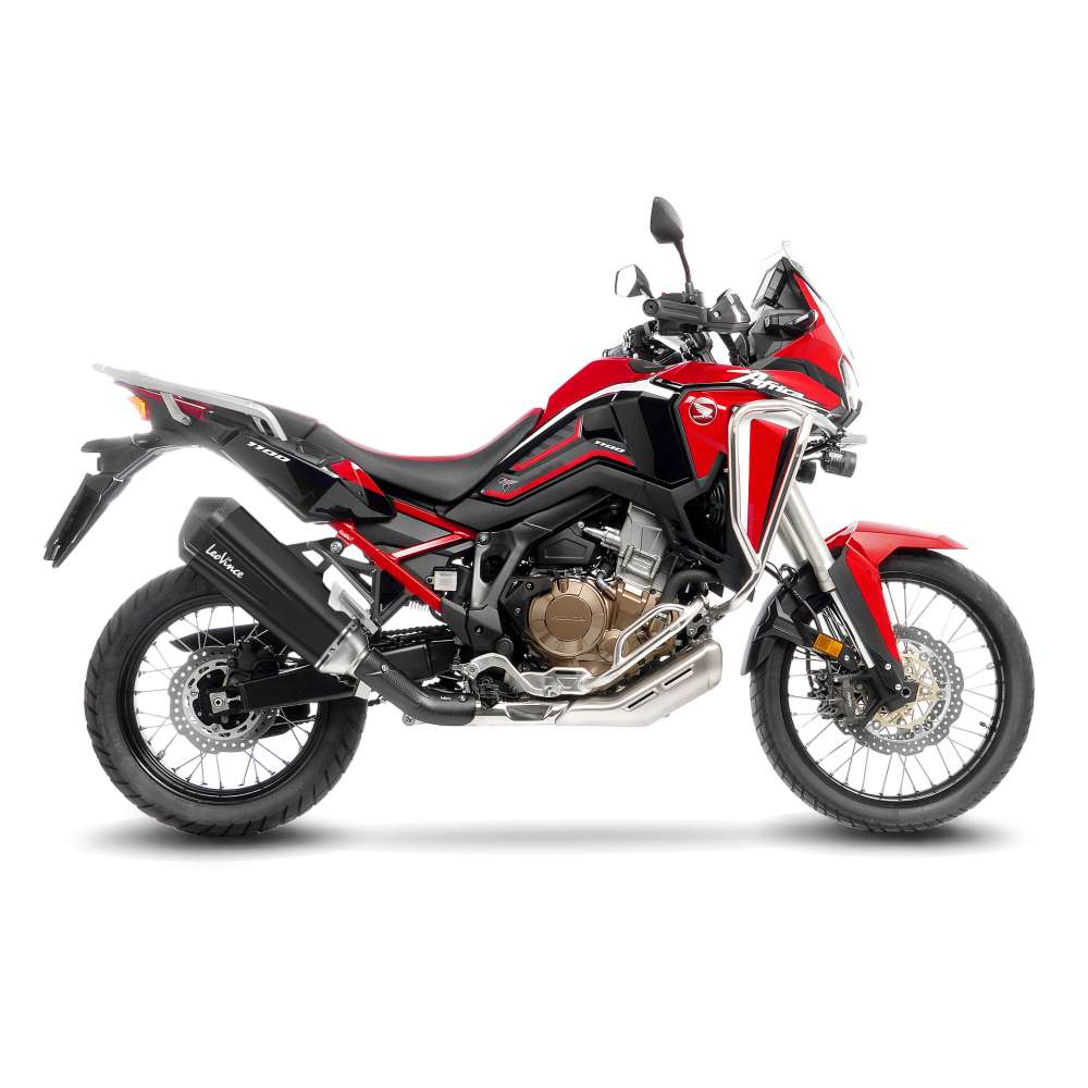 LeoVince LV-12 R BLACK EDITION 15311B — HONDA CRF 1100 L AFRICA TWIN/ADVENTURE SPORT/DCT 2020 - 2023