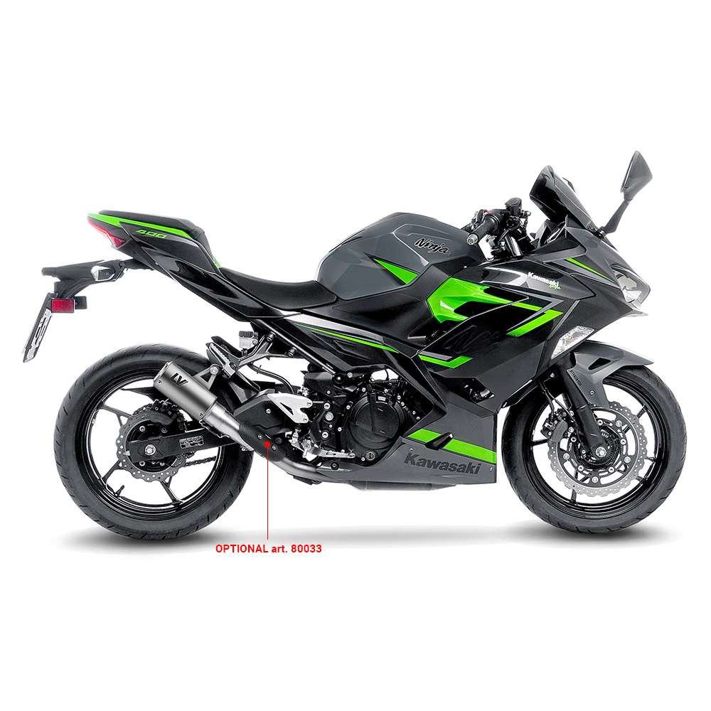 LeoVince LV CORSA TITANIUM 15400TU — KAWASAKI NINJA 400 2018 - 2021