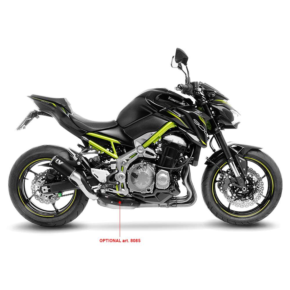 LeoVince LV CORSA BLACK EDITION 15402BU — KAWASAKI Z 900 2017 - 2019