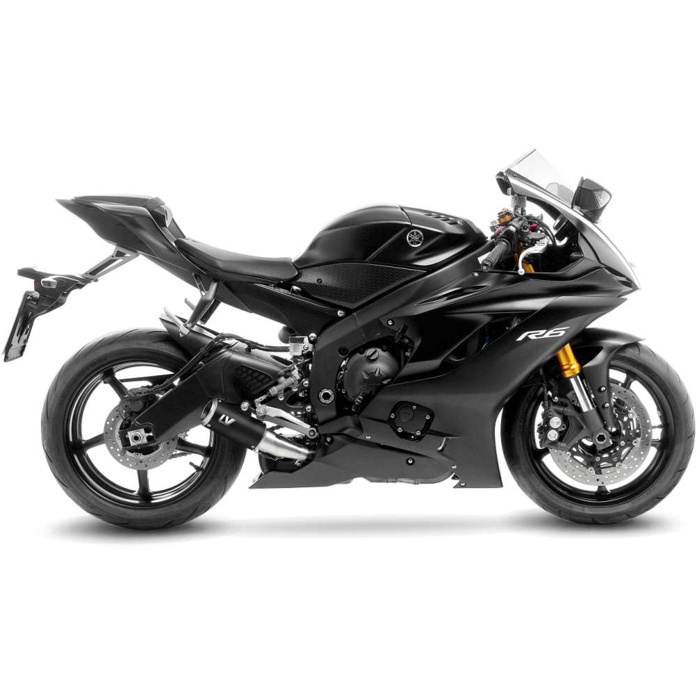 LeoVince LV CORSA BLACK EDITION 15403BU — YAMAHA YZF-R6 2006 - 2021