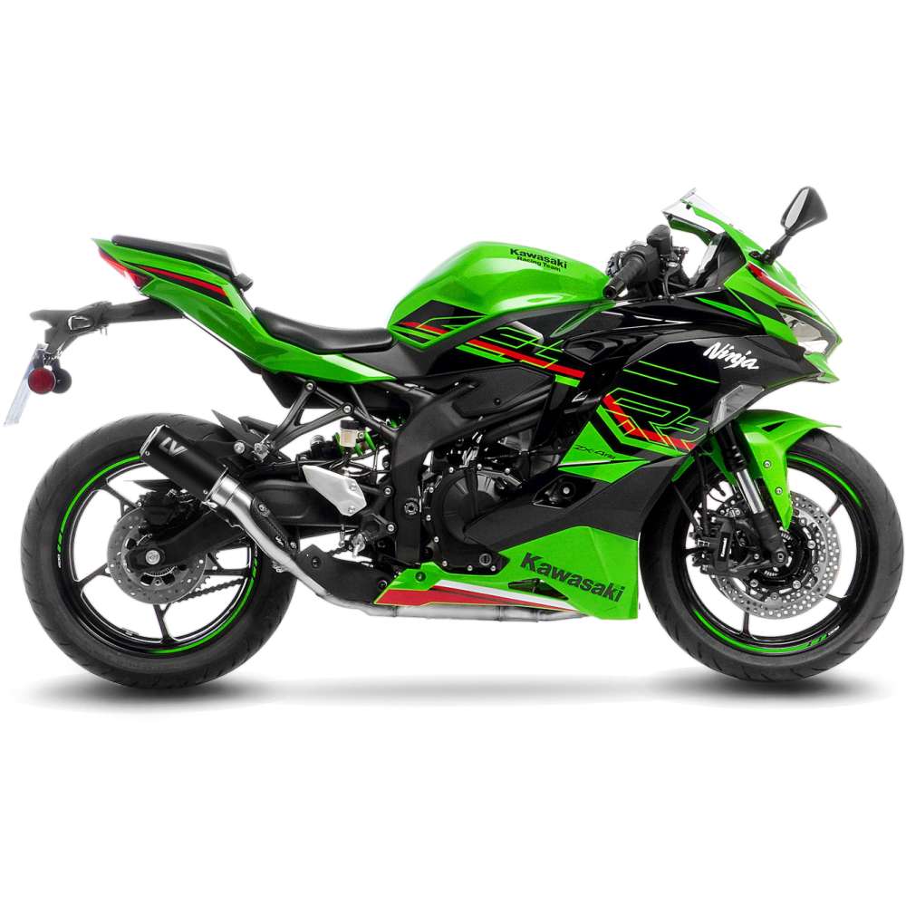 LeoVince LV CORSA S BLACK EDITION 15409SBU — KAWASAKI ZX-4R/RR NINJA 2024 - 2026