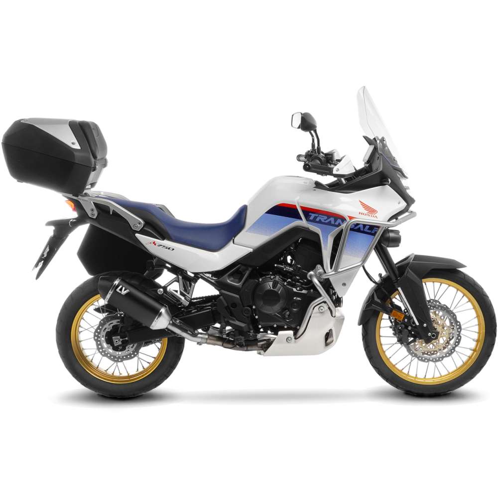 LeoVince LV-14 BLACK EDITION 15601B — HONDA XL 750 TRANSALP URBAN / EASY TRAVEL / TRAVEL EDITION 2023 - 2024