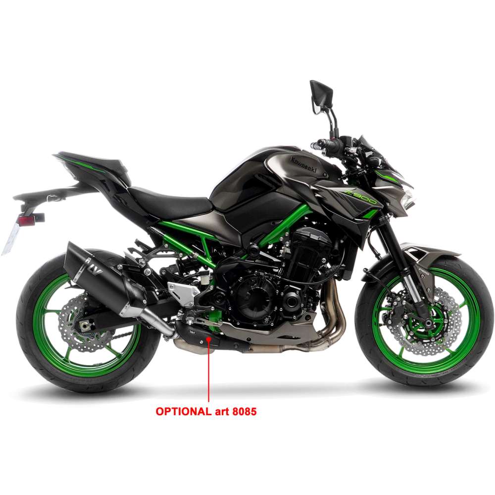 LeoVince LV-14 R BLACK EDITION 15603BU — KAWASAKI Z 900 2020 - 2024