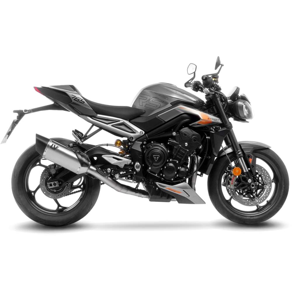 LeoVince LV-14 R TITANIUM 15608TU — TRIUMPH STREET TRIPLE 765 R/RS/A2/MOTO2™ EDITION/RX 2023 - 2026