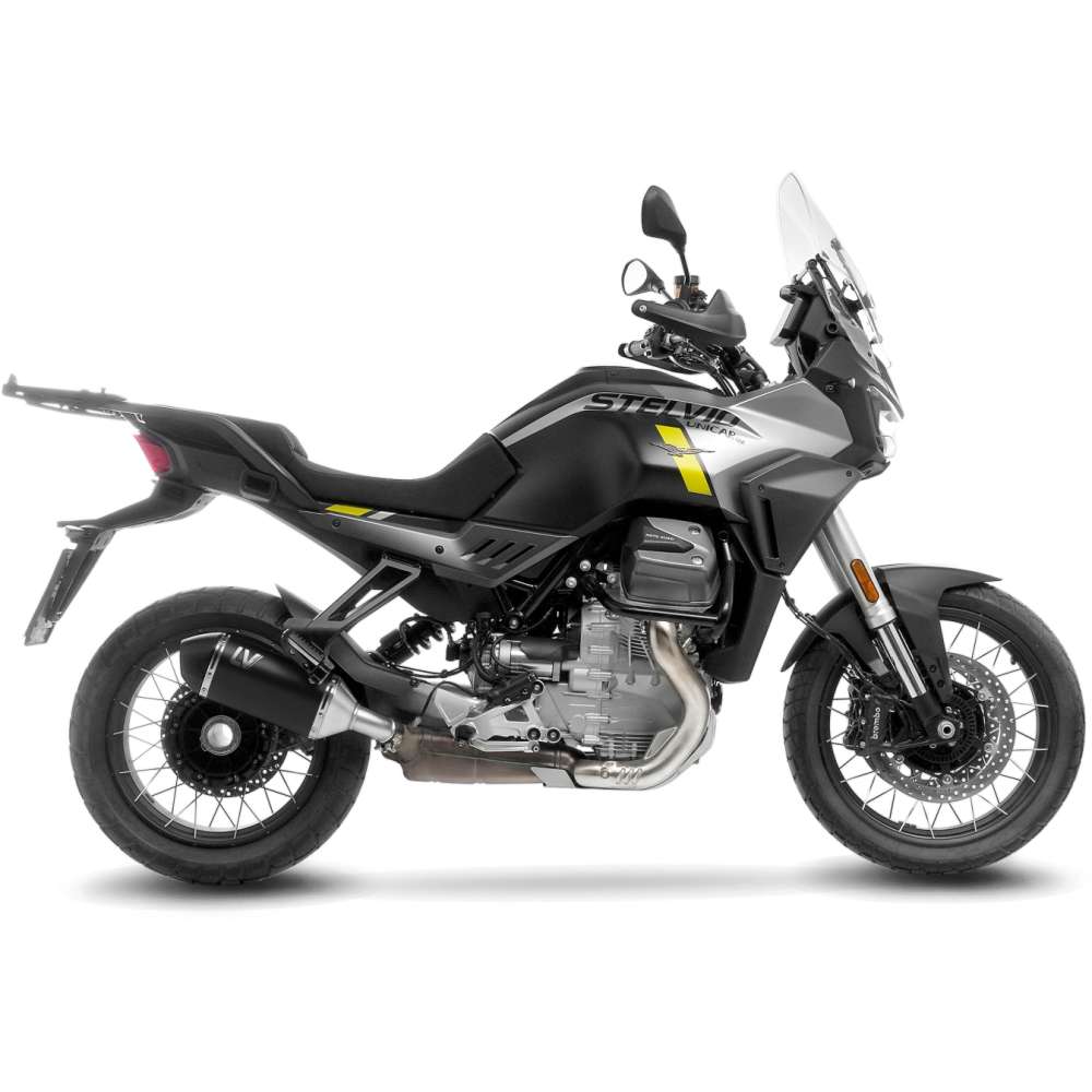 LeoVince LV-14 BLACK EDITION 15613BU — MOTO GUZZI STELVIO 2024 - 2026