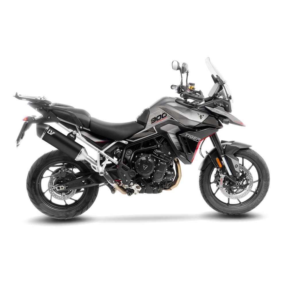 LeoVince LV-14 BLACK EDITION 15629B — TRIUMPH TIGER 900 GT / GT PRO / RALLY PRO / DESERT EDITION 2024 - 2026
