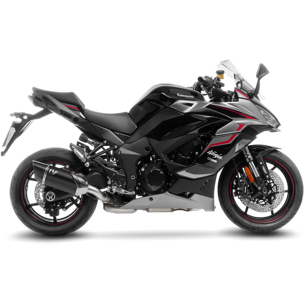 LeoVince LV-14 R BLACK EDITION 15639B — KAWASAKI NINJA 1000 SX/TOURER 2020 - 2024