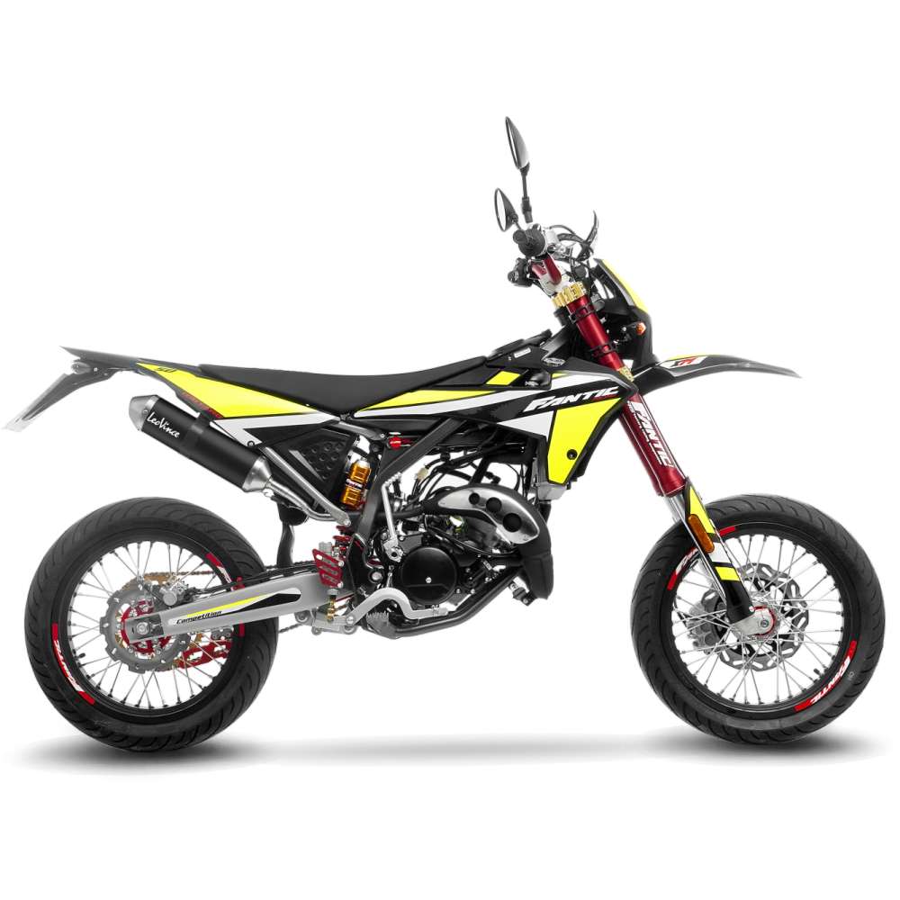 LeoVince X-FIGHT BLACK EDITION 17006B — FANTIC MOTOR XE 50 COMPETITION/PERFORMANCE - XM 50 COMPETITION/PERFORMANCE 2021 - 2024