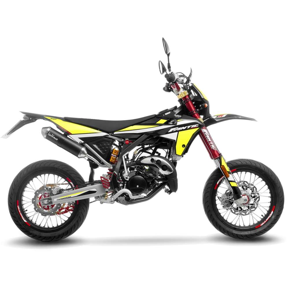 LeoVince X-FIGHT CARBON FIBER 17007 — FANTIC MOTOR XE 50 COMPETITION/PERFORMANCE - XM 50 COMPETITION/PERFORMANCE 2021 - 2024