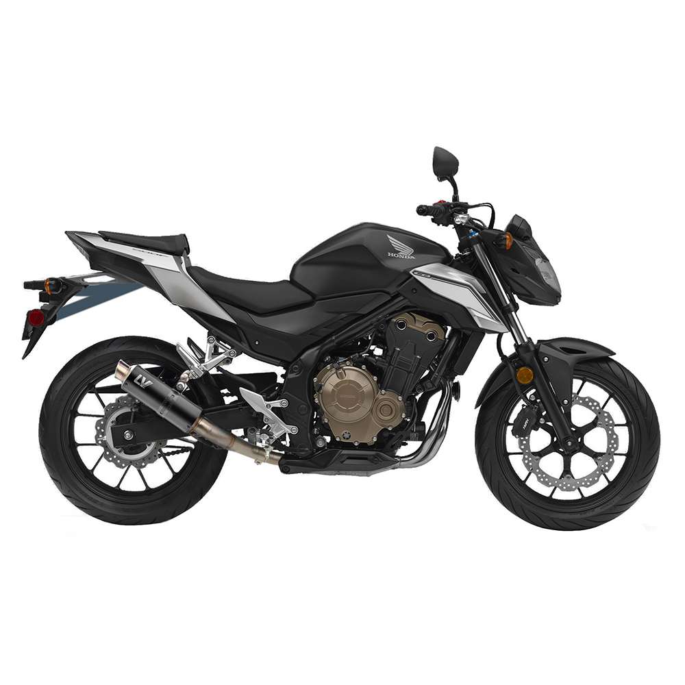 LeoVince GP CORSA BLACK EDITION 3384BU — HONDA CB 500 F 2016 - 2018