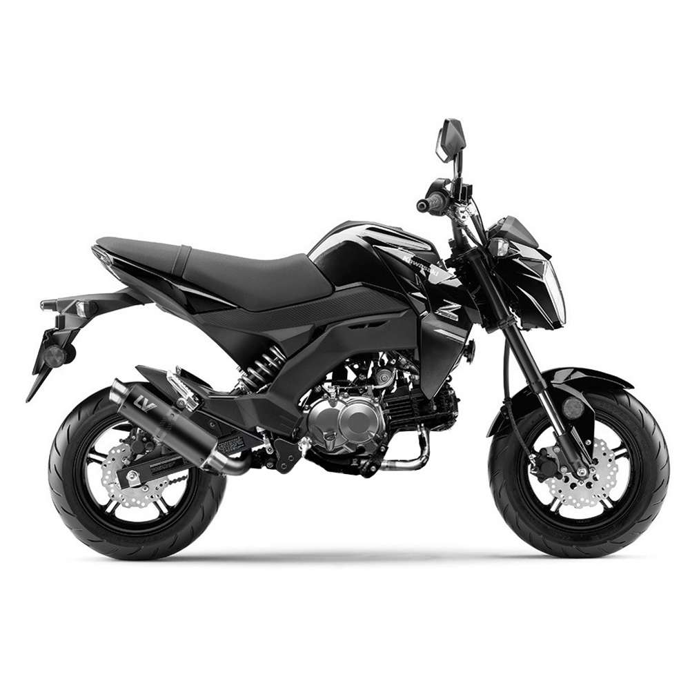 LeoVince GP CORSA BLACK EDITION 3394BU — KAWASAKI Z 125 PRO MINI NAKED 2017 - 2024