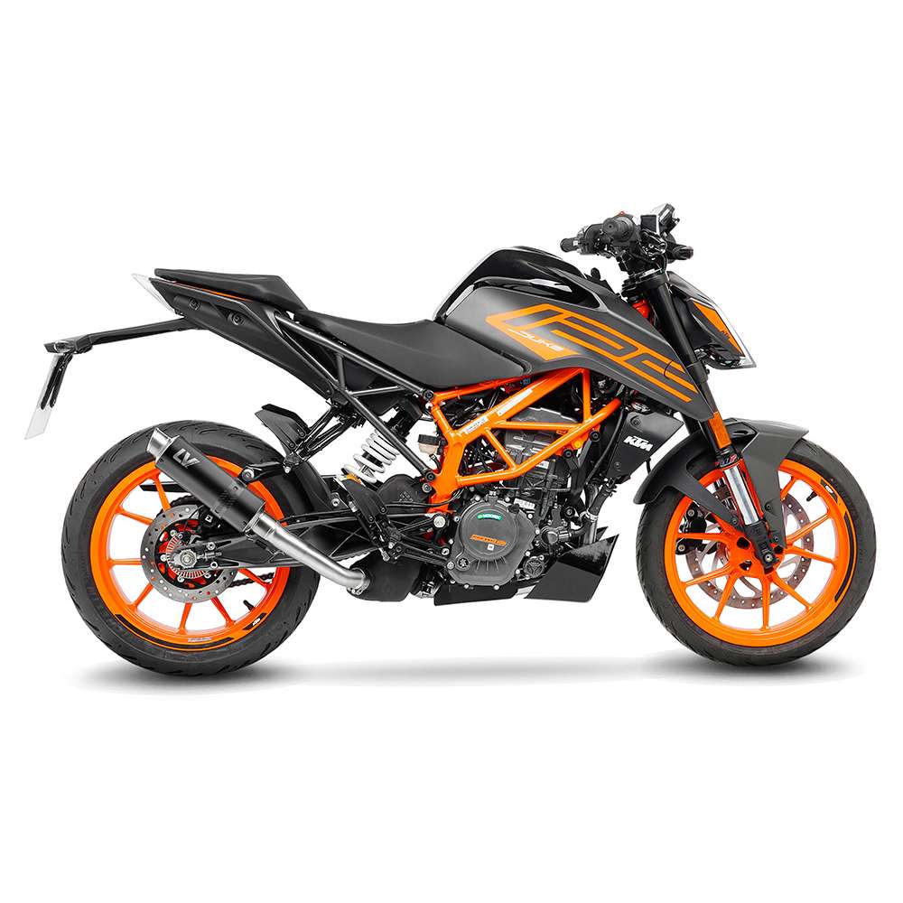 LeoVince GP CORSA BLACK EDITION 3399BU — KTM DUKE 125 2021 - 2023