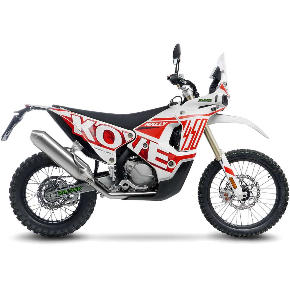 LeoVince CAT ELIMINATOR (LINK PIPE) 80047 — KOVE 450 RALLY LOW/HIGH 2023 - 2024