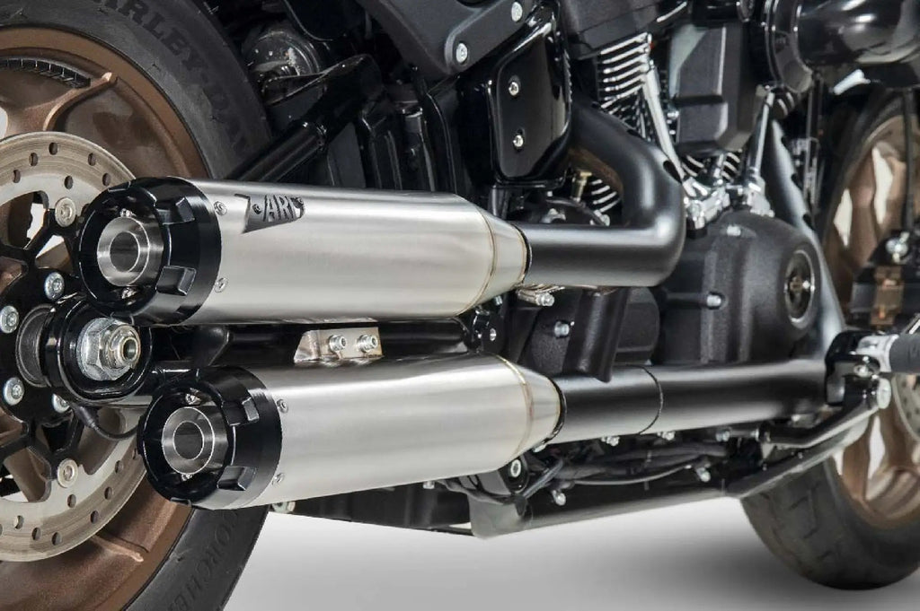 ZARD Exhaust Racing Slip-On Harley-Davidson Low Rider / Street Bob / Softail 2017-2024