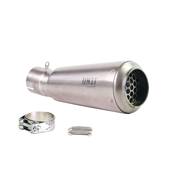 Unit Garage 4311T+U150SX_ BMW R12 G/S Titanium Short Pipe