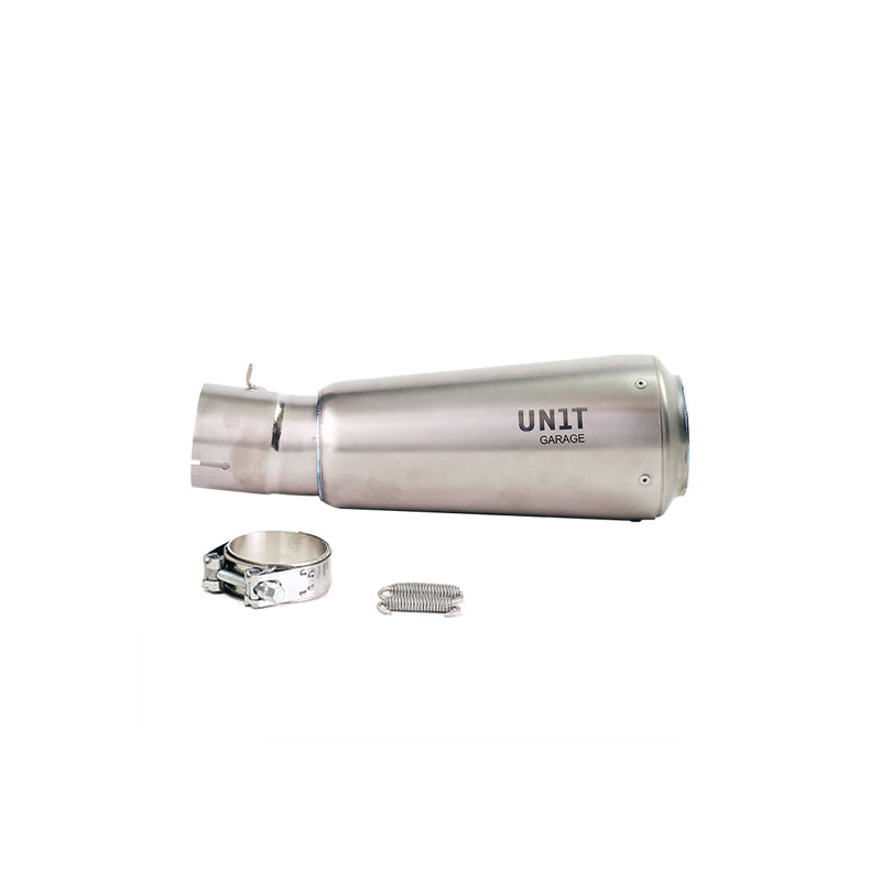 Unit Garage 4311T+U150SX_ BMW R12 G/S Titanium Short Pipe