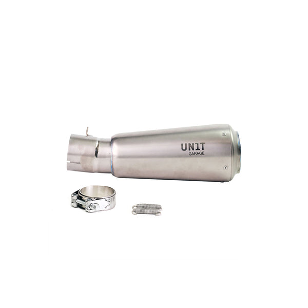 Unit Garage 4311T+U150SX_ BMW R12 G/S Titanium Short Pipe