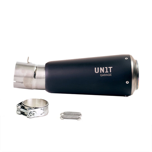 Unit Garage 4311T+U150SX_ BMW R12 G/S Titanium Short Pipe