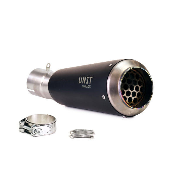 Unit Garage 4311T+U150SX_ BMW R12 G/S Titanium Short Pipe