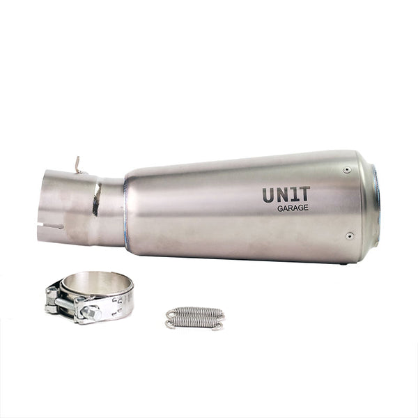 Unit Garage 4311T+U150SX_ BMW R12 G/S Titanium Short Pipe