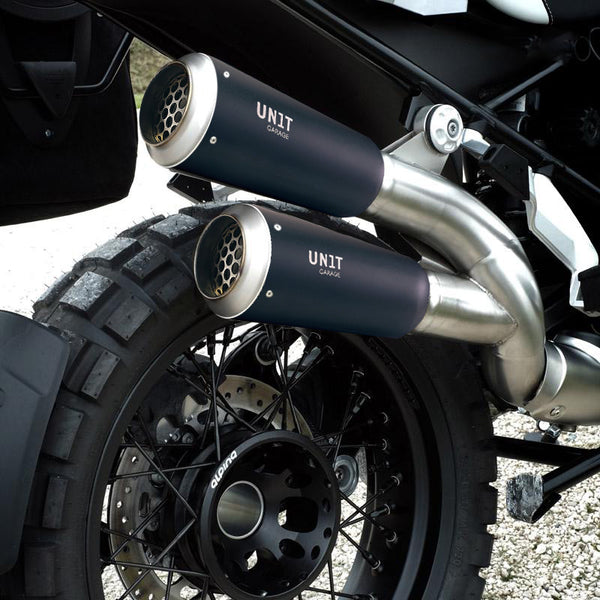 Unit Garage 1902 Double gp style exhaust