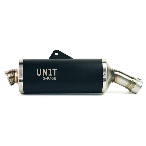 Unit Garage 3605_BL Black Aprilia Tuareg 660 Titanium exhaust