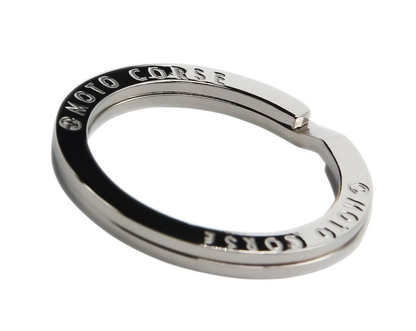 MOTOCORSE Official Crocodile Leather Key Ring 5