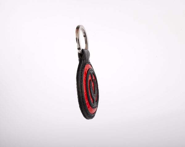 MOTOCORSE Official Crocodile Leather Key Ring 14