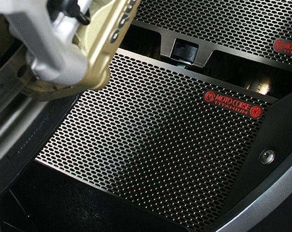 Titanium oil radiator protector screen 1