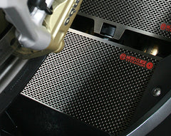 Titanium oil radiator protector screen