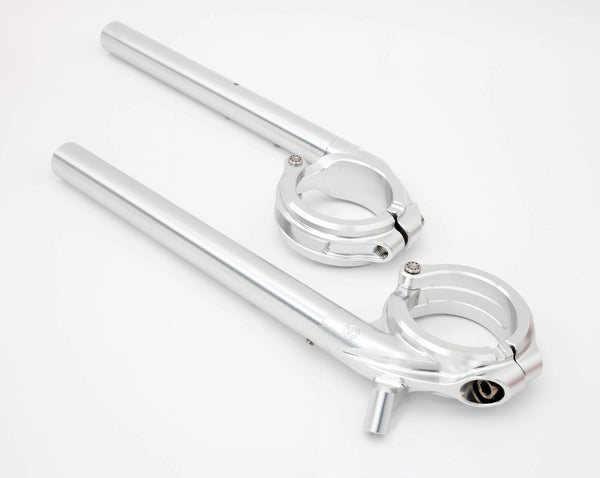 Aluminum clip-on bars with Titanium pins and screws - Ducati Panigale V4 2025 1