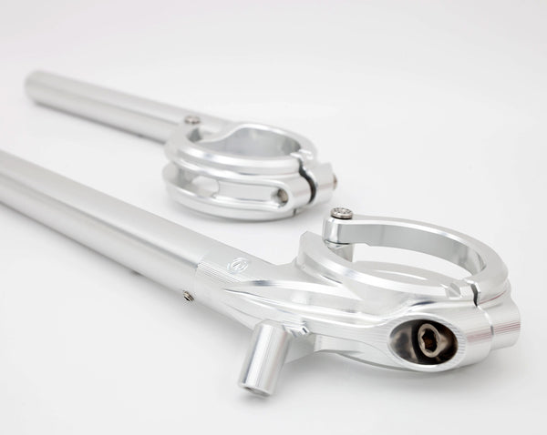 Aluminum clip-on bars with Titanium pins and screws - Ducati Panigale V4 2025 2