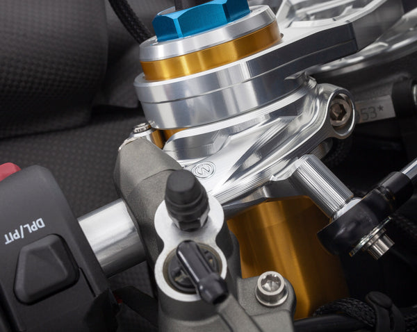 Aluminum clip-on bars with Titanium pins and screws - Ducati Panigale V4 2025 17