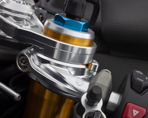 Aluminum clip-on bars with Titanium pins and screws - Ducati Panigale 899/959/1199/1299 13