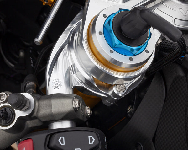 Aluminum clip-on bars with Titanium pins and screws - Ducati Panigale 899/959/1199/1299 15