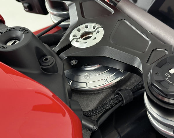 Billet steering head dust-proof cover - Ducati Panigale 899/1199/959/1299 1