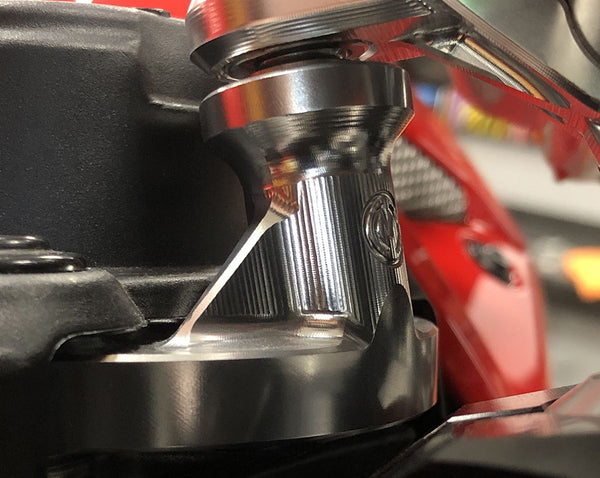 Ohlins Linear Steering Damper Mounting Kit (Ohlins damper not included) - Ducati Streetfighter V4 10