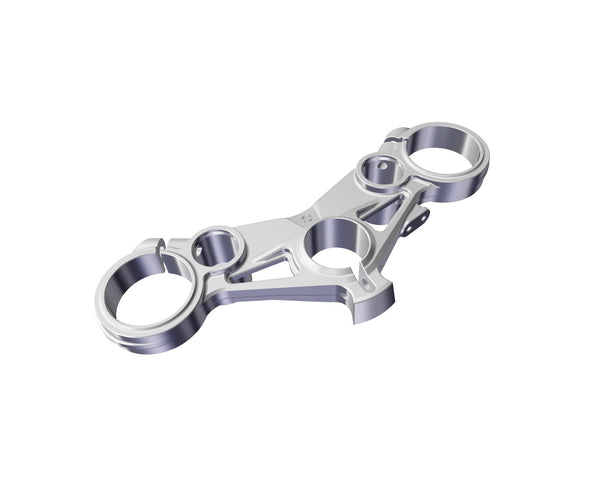 Billet Aluminium steering top triple yoke OEM 53mm. front forks - Ducati Streetfighter V4 2025 5