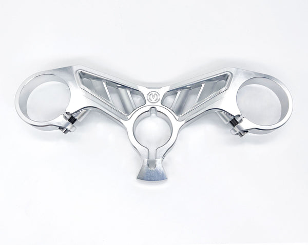 Billet Aluminium steering top triple yoke Ducati Panigale 899/959/1199/1299 OEM 53mm. front forks 4