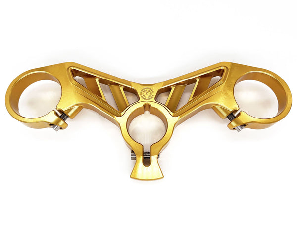 Billet Aluminium steering top triple yoke Ducati Panigale 899/959/1199/1299 OEM 53mm. front forks 9