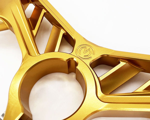 Billet Aluminium steering top triple yoke Ducati Panigale 899/959/1199/1299 OEM 53mm. front forks 14