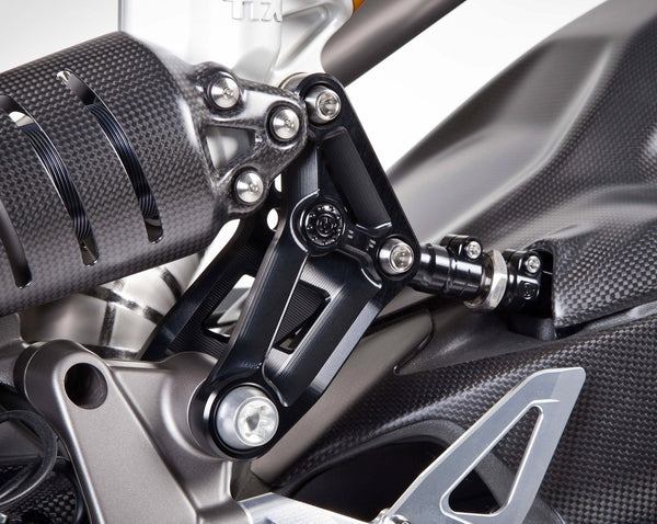 Machined from solid rear suspension link kit - Ducati Panigale 899/959/1199/1299/V2 Colore