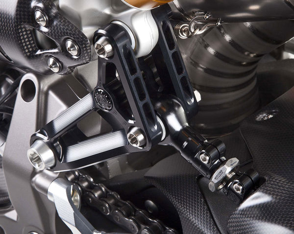 Alluminium link rod with titanium adjusting screw - Ducati Panigale 899/959/1199/1299/V2 Colore