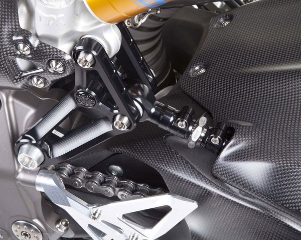 Alluminium link rod with titanium adjusting screw - Ducati Panigale 899/959/1199/1299/V2 Colore